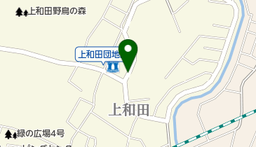 リパーク上和田団地の地図画像
