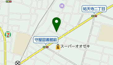 リパーク五本木2丁目第2の地図画像