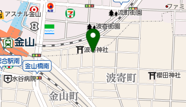 リパーク波寄町の地図画像