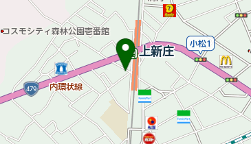 リパーク上新庄駅西の地図画像