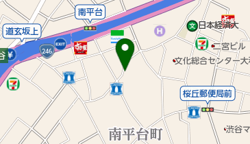 リパーク渋谷桜丘町第4の地図画像