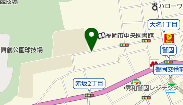 リパーク福岡赤坂2丁目第2の地図画像