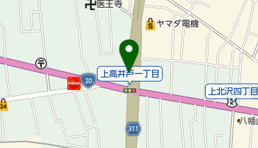 リパーク上高井戸1丁目第2の地図画像
