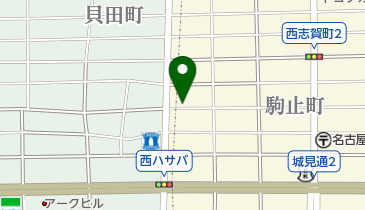 リパーク駒止町1丁目第2の地図画像