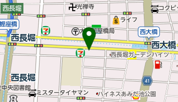 リパーク北堀江2丁目第3の地図画像