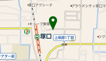 リパークビエラ塚口駐車場の地図画像