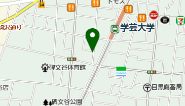 リパーク鷹番3丁目第3の地図画像