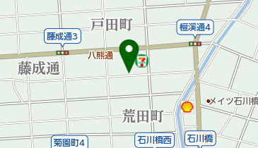 リパーク荒田町4丁目の地図画像