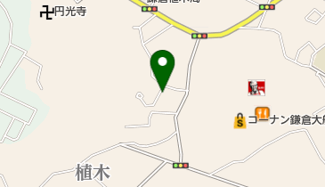リパーク鎌倉植木の地図画像