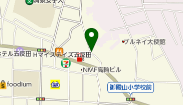 リパーク北品川6丁目の地図画像