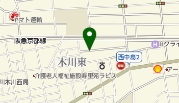 リパーク木川東2丁目第2の地図画像