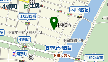 リパーク広島土橋町第7の地図画像
