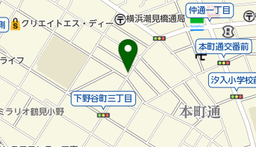 リパークワイド横浜鶴見本町通3丁目第3の地図画像