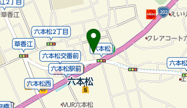 リパーク六本松2丁目の地図画像