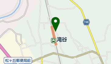 リパーク南海滝谷駅前の地図画像