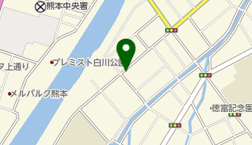 リパーク熊本新屋敷1丁目第2の地図画像