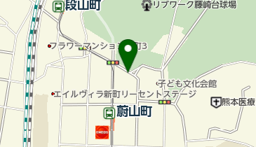 リパーク熊本新町1丁目第2の地図画像