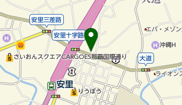 リパーク那覇市安里第2の地図画像