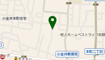 リパーク小金井本町4丁目の地図画像