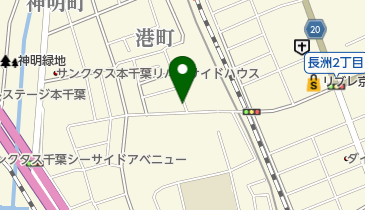 リパーク千葉港町の地図画像