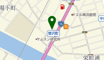 横浜菅沢町の地図画像