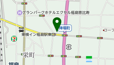 リパーク福島陣場町第3の地図画像