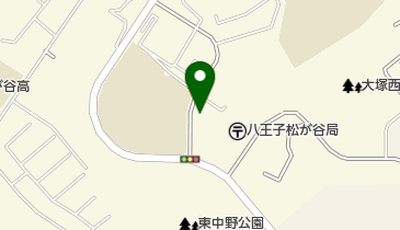 リパークコーシャハイム松が谷の地図画像