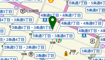 旭川4条通6丁目第2の地図画像