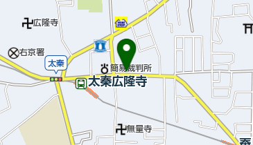 リパーク太秦映画村南の地図画像