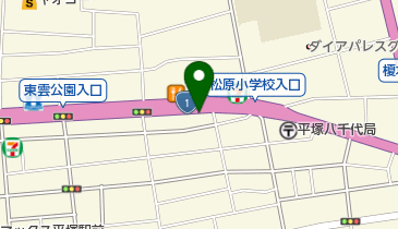 リパーク平塚八千代町の地図画像