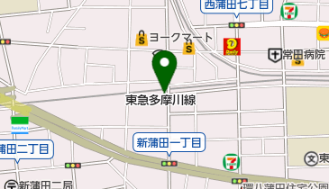 東矢口3丁目第2の地図画像