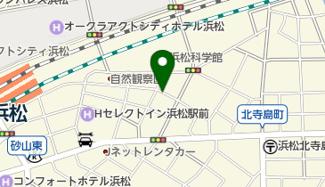 リパーク浜松科学館前の地図画像