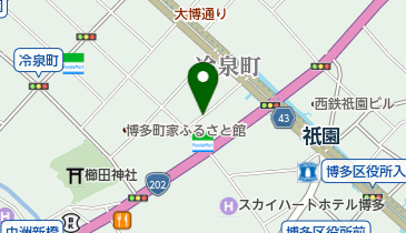 冷泉町第4の地図画像