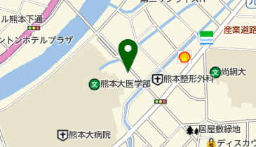 リパーク熊本九品寺1丁目第3の地図画像