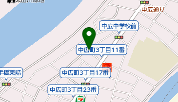 広島中広町3丁目第5の地図画像