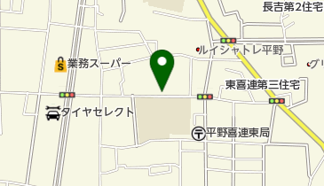 リパーク喜連東1丁目の地図画像