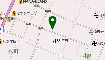 リパーク山形七日町4丁目の地図画像