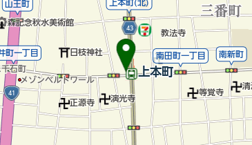 リパーク富山上本町の地図画像