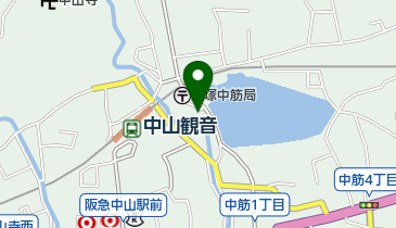 リパーク阪急中山観音駅南の地図画像