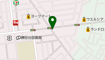 リパーク勝田台7丁目の地図画像