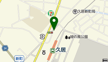 リパーク久居駅前の地図画像