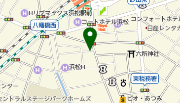リパーク浜松砂山町第11の地図画像
