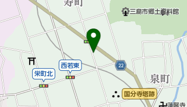 リパーク三島泉町の地図画像