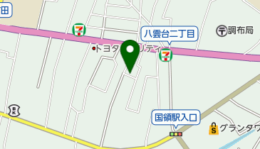 リパーク国領町1丁目第2の地図画像