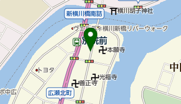 リパーク広島寺町の地図画像