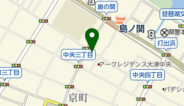 リパーク大津中央3丁目の地図画像