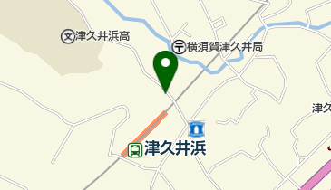 リパーク津久井浜駅前第2の地図画像