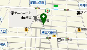 リパーク鶴見向井町3丁目の地図画像