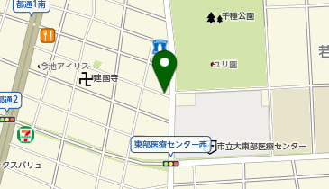 リパーク仲田1丁目の地図画像