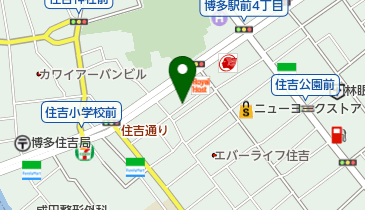 博多住吉4丁目の地図画像